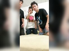 Samuel and his friends twink sex