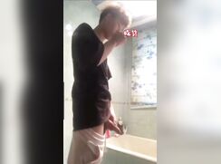Asian Teeth Brush and Piss