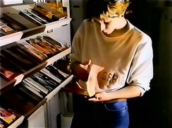 Vintage "The Sexy Shop" Blond & Brunette Hand Job Oral Voyeur - AI Enhanced
