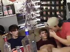 Frat boys use their bro