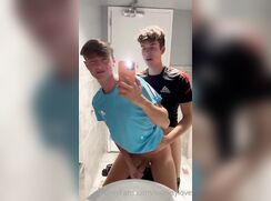 Sven and Andy go to the gym to stay in shape and then go home to have sex