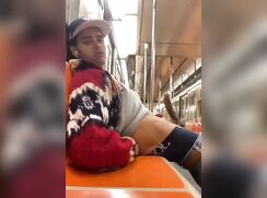 New York late night subway