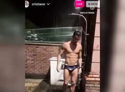 Hot soccer player take shower in brasil 2026