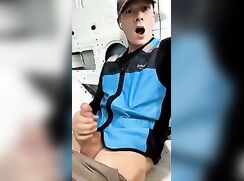 Why Is My Amazon Parcel Sticky? Delivery Driver Jerks In Rear Of Van