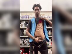 Caught showing off at work