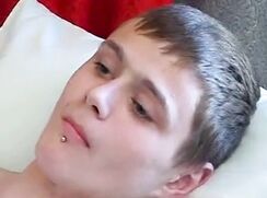 Vintage Russian Blond Hottie wanks off Adult Gay Porn. AI Enhanced