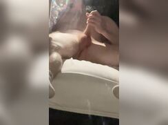 # AHC - Edging white twink cums everywhere