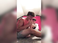 My brother licks my feet part. 2