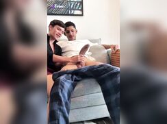 Brazilian boy horse dick sucked