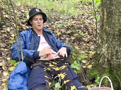 # Friends - Guy catches guy jerking off in the woods and joins to fuck him