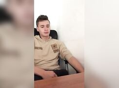 Hot Young Guy Wanking
