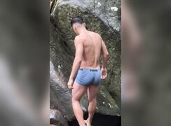 Your friend forgot his swimsuit 1