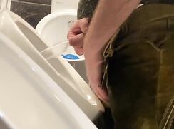 BAVARIAN BOY PISS SPY AT MCDONALDS