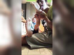 Str8 boy feet worship part. 1