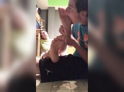 Str8 boy feet worship part. 6