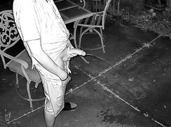 Boner Piss Caught On CCTV