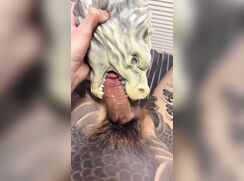 kinky chinese tattooed boy and his fantasy toys 2