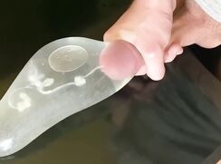 Cumming Into A Water Filled Condom