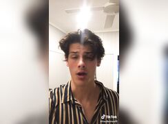 Straight boy Hayden Swift