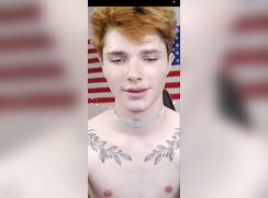Danny is a very flirtatious red-haired guy who puts a lot of effort into his show 01