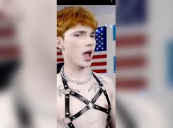 Danny is a very flirtatious red-haired guy who puts a lot of effort into his show 05