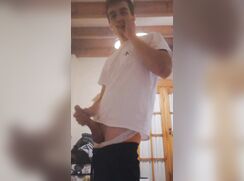 Big cock and smoke