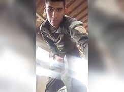 Security guard gets horny at work and takes a break