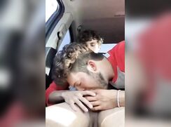 Cicksucking in the car pt2
