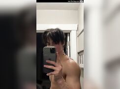 cute fit blue eyes dude hot snapchating bate clip