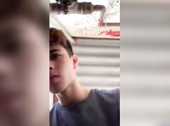 Too cute, but too short. Nice sweat pants. Sorry video is so short.