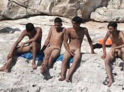 Nude beach boys