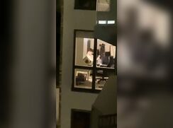 Neighbour caught jerking off during lockdown