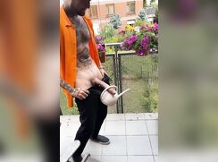 Straight guys with huge cocks fooling around