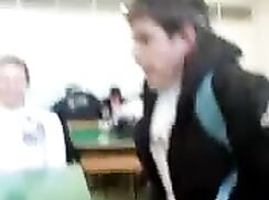 Showing cock in class (low resolution)