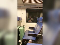 Dutch train wanker