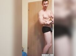 Horny  Muscular Student