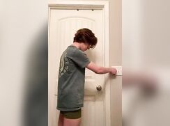 Cute guy playful
