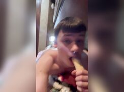 Bop Young Twink Joshua Sumerel Banana BlowJob