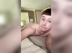 Skinny Famous Twink Femboy Runs Around His House Naked