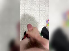 Charlie blows his load again