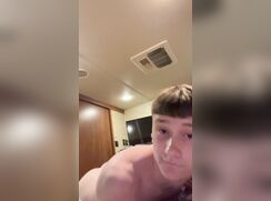 Twink Femboy Has A Butt Clapping Session