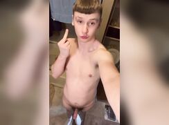 Twink Femboy Strip Teasing 19 Years Old