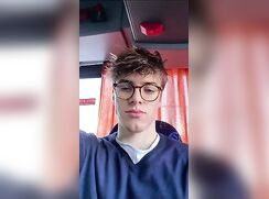 cute blue eyes fit dude hot jerking off clip