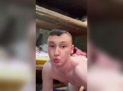 19 Year Old Twink Shows Off