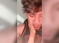Guy is getting railed but keeps recording the power-top who is fucking him