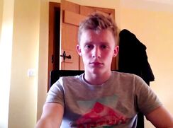 Uncut Blond Twunk Webcam Wank