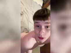 Solo Twink Gets Super Horny Home Alone