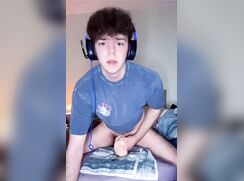 cute hairy cock dude fleshlight cumming bate