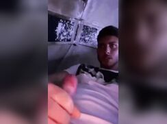 Hot italian boy jerking pubblic outside