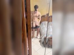 Twink italian jerk off
